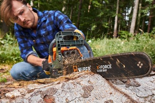 PIŁA SPALINOWA PILARKA DO DREWNA ŁAŃCUCHOWA 5,7KM +2 PROWAD +OLEJ +2x ŁAŃC. na Arena.pl