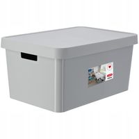 Curver Pojemnik Pudełko Z Pokrywką 45 L Szary