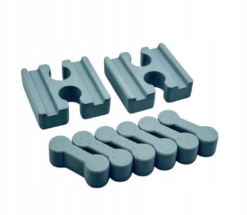 Zestaw 14 elementów do Torów Kolejki Drewnianej do Ikea, Lidl na Arena.pl