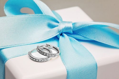 Złote kolczyki KBD1714 - Diament na Arena.pl