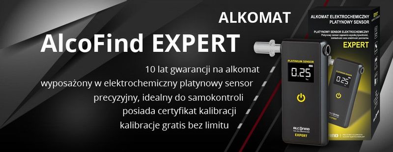 Alkomat Alcofind Expert Gwarancja 10Lat Kalibracja zdjęcie 3