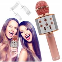 MIKROFON DLA DZIECI BEZPRZEWODOWY KARAOKE BLUETOOTH GŁOŚNIK NA PREZENT