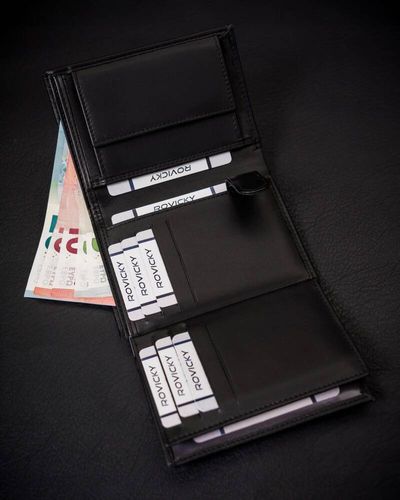 duży portfel męski ze skóry ekologicznej - 4u cavaldi na Arena.pl