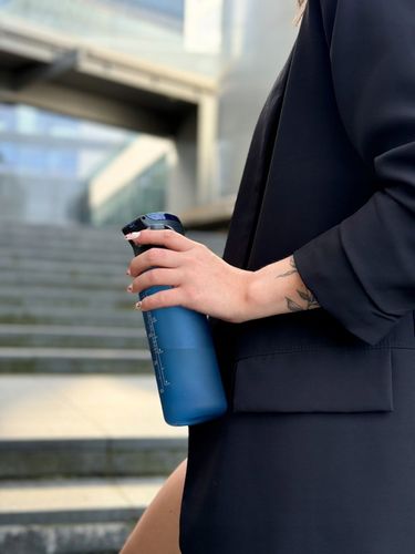 Butelka na wodę ze słomką BPAfree Casno 600 ml na Arena.pl