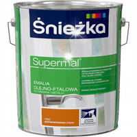 ŚNIEŻKA EMALIA OLEJNO-FTAL POMARAŃCZOWA F550 10L