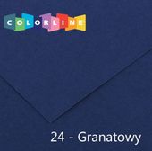 karton colorline 50x65 105g (10) 24-granatowy 4007