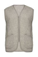 KAMIZELKA WEŁNIANA ZAPINANA NA ZAMEK, MERYNOS r. L