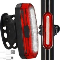 Lampka rowerowa tylna usb 50 lumenów