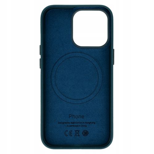 Etui Plecki MagSafe Leather Case do Iphone 15 Pro Max Granatowy na Arena.pl