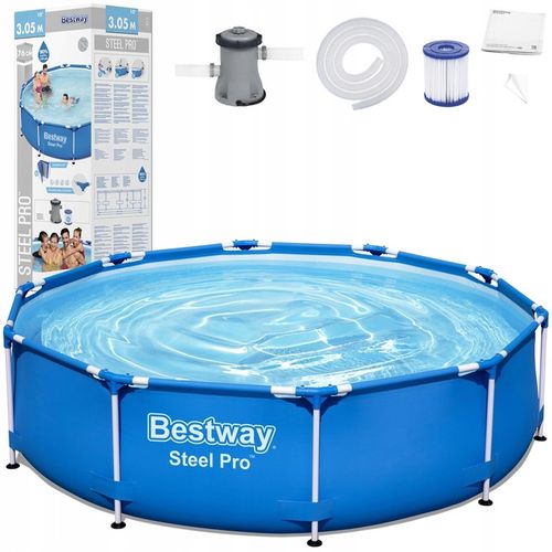 Bestway Basen stelażowy 305cm x 76cm 8w1 56679 na Arena.pl