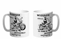 KUBEK MOTOCYKLISTY FANA MOTOR IMIĘ Kartonik GRATIS