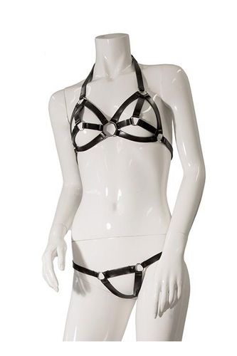 bielizna-gp strapped bra and string set, l/xl na Arena.pl