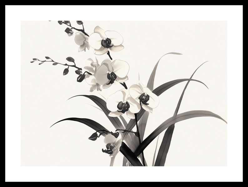 Plakat 42x29,7cm Orchidea zdjęcie 3