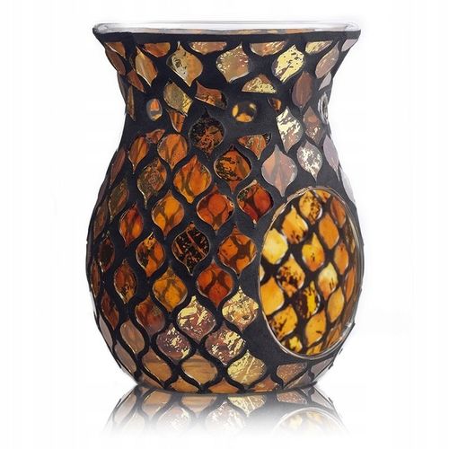 KOMINEK ZAPACHOWY DO WOSKÓW MOZAIKOWY SZKLANY AMBER na Arena.pl