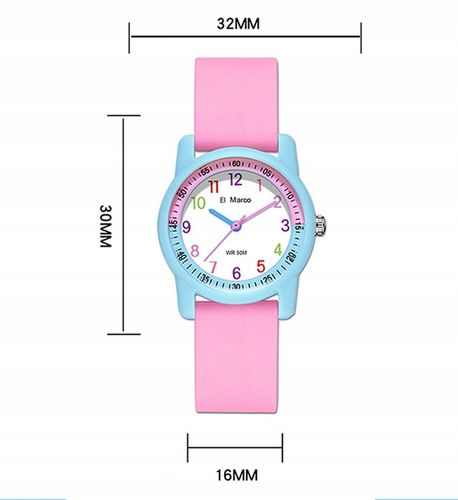 Zegarek Analogowe dla Dzieci w 4+ lat Wodoodporny na Arena.pl