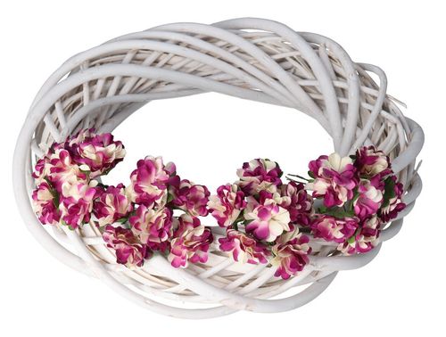 KWIATKI PAPIEROWE NA DRUCIKU 30SZT OZDOBA DEKORACJA na Arena.pl