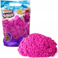 PIASEK KINETYCZNY 907 G KINETIC SAND BROKATOWY BŁYSZCZĄCY RÓŻOWY