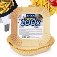 100x Wkład AIR FRYER frytkownicy beztłuszczowej papierowy papier pieczenia