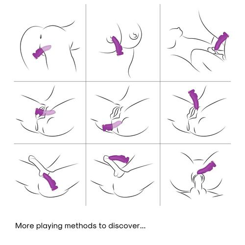 "Palcowy masażer punktu G z 9 trybami - 11 cm przyjemności" na Arena.pl