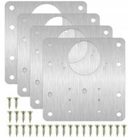 ZESTAW: 4 X PLYTKA DO ZAWIASÓW