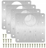 ZESTAW: 4 X PLYTKA DO ZAWIASÓW