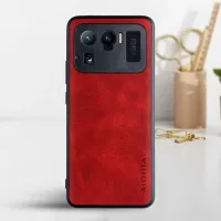 Etui AIORIA Vintage LEATHER do Xiaomi Mi 11 Ultra czerwony
