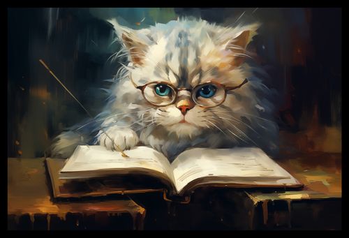 Plakat 45x30cm Ucz Się Ucz na Arena.pl