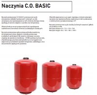 Naczynie przeponowe 80L do co wzbiorcze 0275