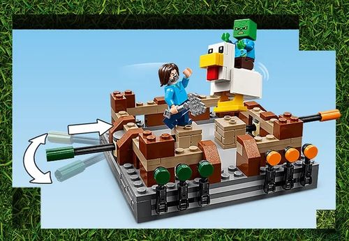 21272 - lego minecraft - ring w leśnym dworze na Arena.pl