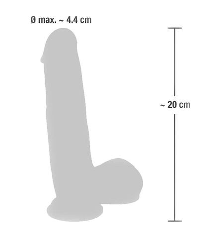 Medical Silicone Dildo 20 cm na Arena.pl