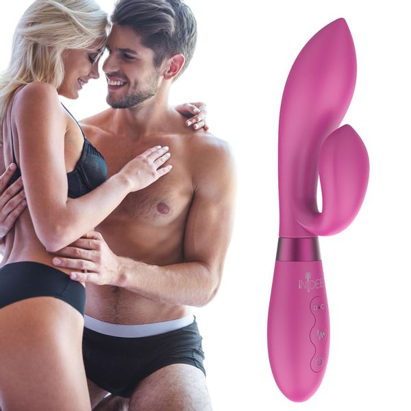 Wibrator dla kobiet, silikonowy. Stymulacja punktu G. Różowy. zdjęcie 4