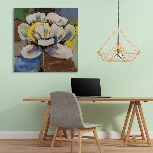 Obraz na płótnie - Canvas, Duży kwiat 50x50 na Arena.pl