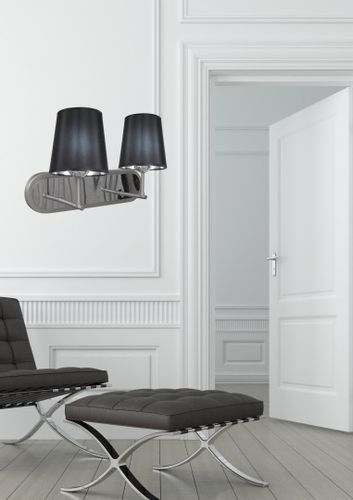 Milonga kinkiet 2x60W E27 satyna na Arena.pl