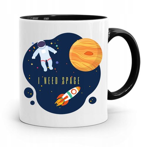 Kubek Czarny Dzień Dziecka Dla Córki Syna Kosmos Z Nadrukiem Ze Zdjęciem na Arena.pl