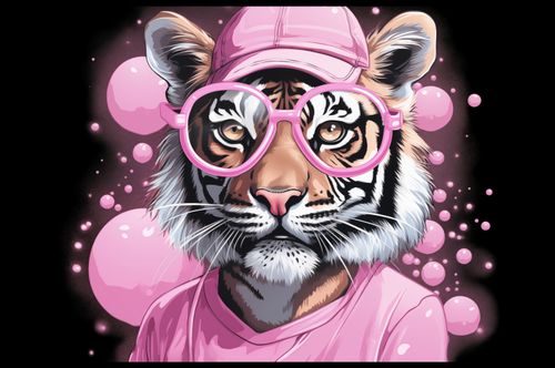 Plakat 86,4x56,8cm Ludzki Tygrys na Arena.pl