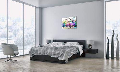 Obraz Na Płótnie - Ryby Pastele  - 70X50 Cm - Aa70X50-4096 na Arena.pl
