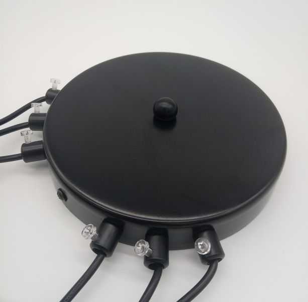 Lampa ścienna LINEA-6 WALL czarna zdjęcie 2