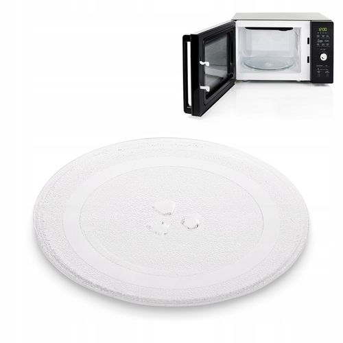 Uniwersalny TALERZ DO KUCHENKI MIKROFALOWEJ 24,5 cm talerz do mikrofali na Arena.pl