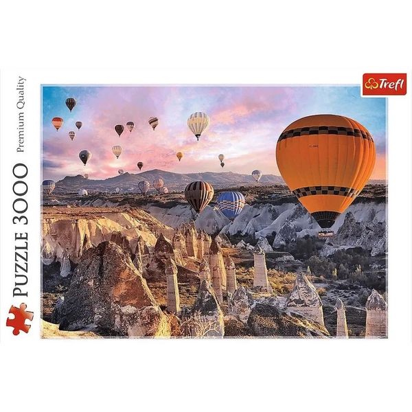Puzzle 3000 Balony nad Kapadocją 33059 zdjęcie 4