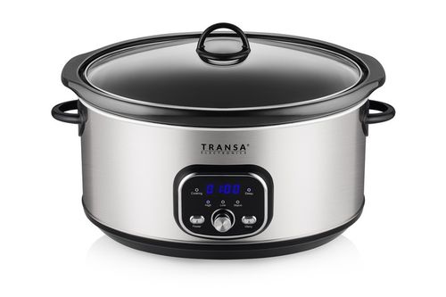 WOLNOWAR Garnek ceramiczny z PROGRAMATOREM SlowCooker TRANSA 6,5L 320W na Arena.pl