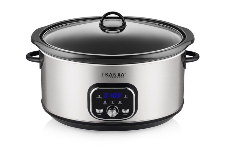 WOLNOWAR Garnek ceramiczny z PROGRAMATOREM SlowCooker TRANSA 6,5L 320W zdjęcie 8