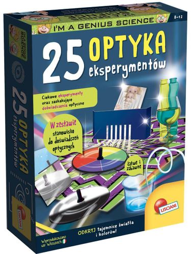LISCIANI Mały Geniusz Optyka - 25 eksperymentów na Arena.pl