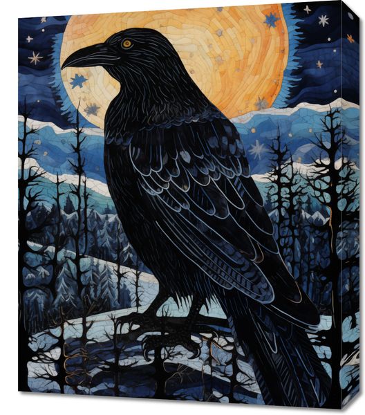 Obraz 50x60cm Kruczy Mąciciel zdjęcie 1