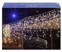 SOPLE 500 LED KURTYNA LAMPKI ZEWNĘTRZNE IP44 BIAŁY CIEPŁY+ ZIMNY FLASH 24M