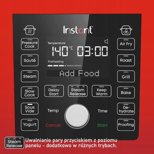 Instant Pot DC Ultimate Lid Air Fryer multicooker na Arena.pl