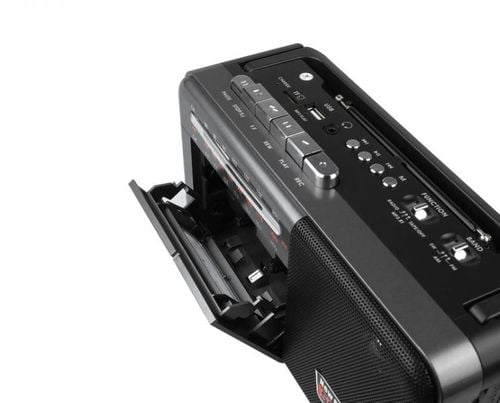 RADIO PRZENOŚNE MK-137, FM, KASETA, BLUETOOTH, USB, TF, 2 X AKUMULATOR na Arena.pl