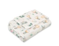 Komplet pościeli dla niemowląt z wypełnieniem 2-cz 75x100cm NEWBORN