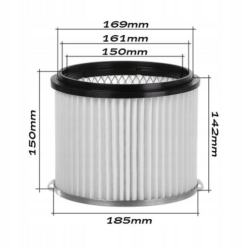 ZMYWALNY Filtr + 10x Worki do odkurzacza MACALLISTER 1400 1250 na Arena.pl