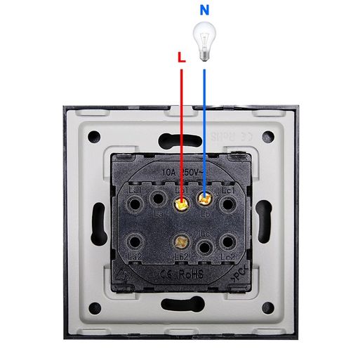 Włącznik Wyłącznik Światła Szklany Elektryczny Szkło Pojedynczy MIUUN na Arena.pl