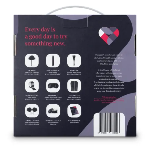 first. kinky experience starter set - zestaw akcesoriow dla początkujących na Arena.pl